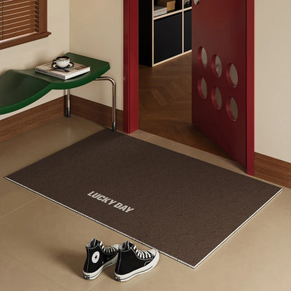 Silk Ring PVC Anti-Slip Entrance Door Mat