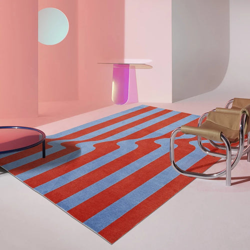 Nordic Vintage Irregular Washable Soft Area Rug