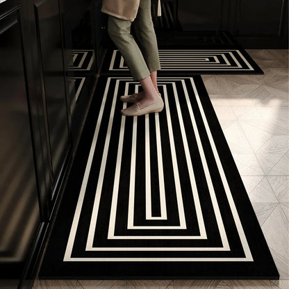 Modern Geometric Non-Slip Kitchen Area Rug