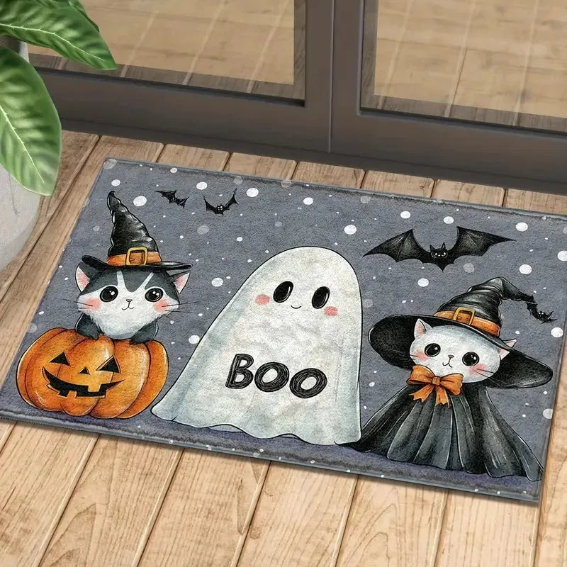 VIKAMA Halloween Welcome Anti-Slip Doormat