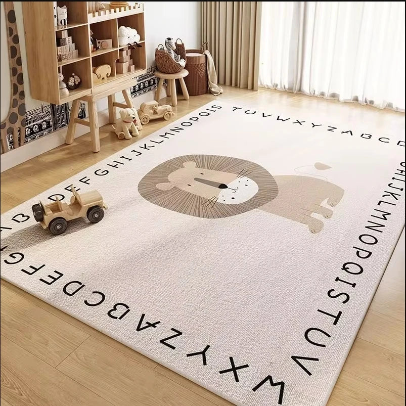 VIKAMA Kids Playroom Crawling Area Rug