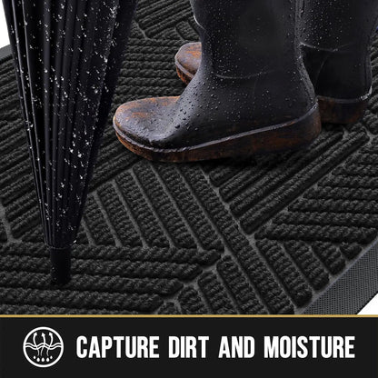 Olanly Low-Profile Non-Slip Heavy Duty Doormat