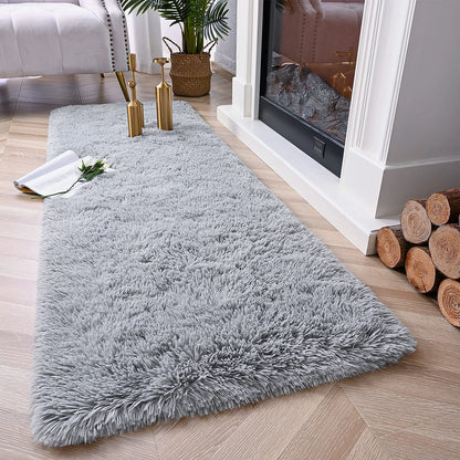 VIKAMA Soft Fluffy Running Area Rug