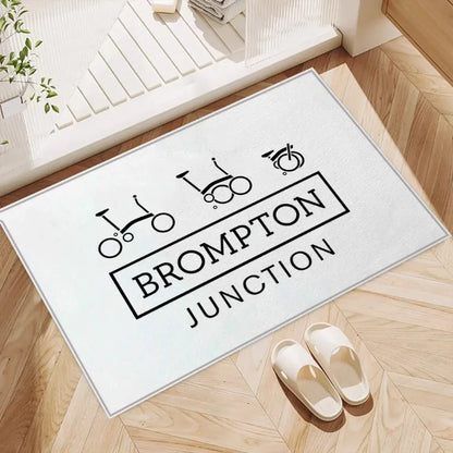 Bromptones Soft Room Carpet Non-Slip Dirt-Resistant Kitchen Foot Mat Girls Floor Mat Prayer Rug Home Decor