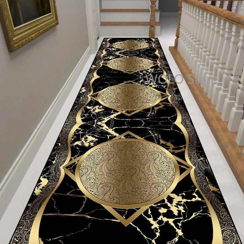 Bohemian Long Corridor Non-Slip Runner Rug