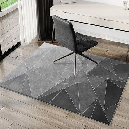 VIKAMA Modern Minimalist Anti-Slip Office Chair Mat