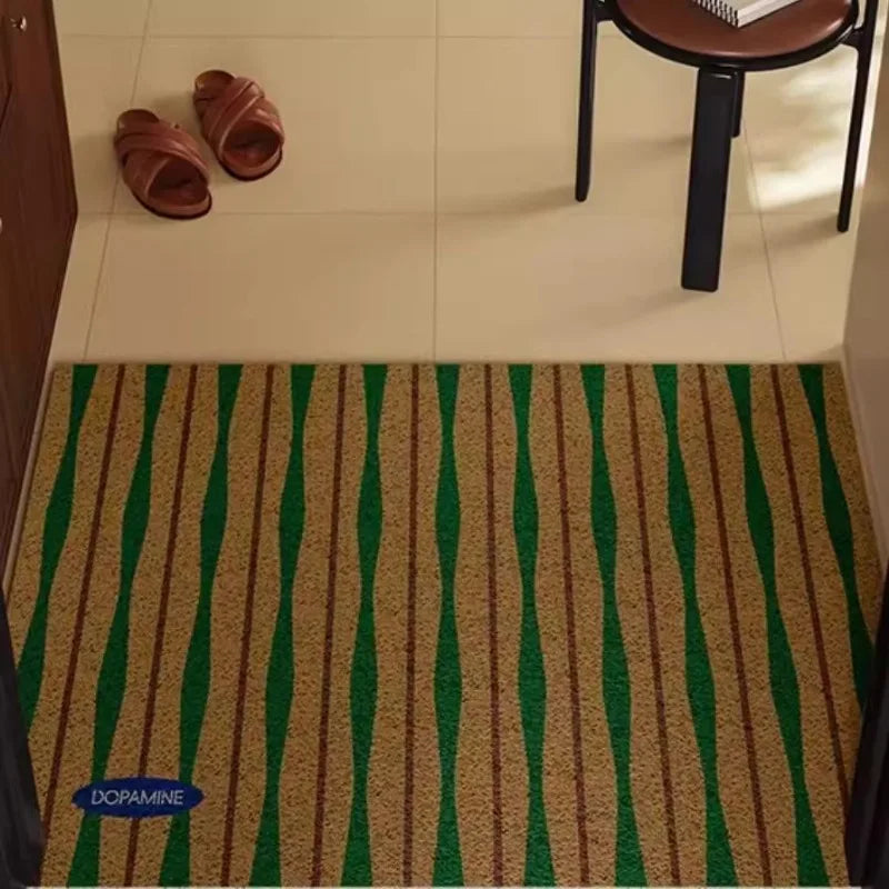 Non-slip Dirt-Resistant Silk Ring Floor Mat Thickened Cuttable High-End Door Mat