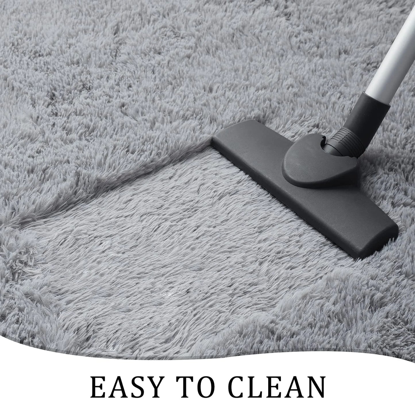 VIKAMA Soft Fluffy Running Area Rug
