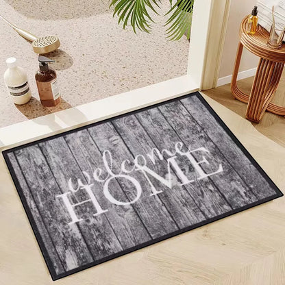 VIKAMA Halloween Clown Trap Rug 3D Illusion Non-Slip Bathroom Entrance Mat Home Decor