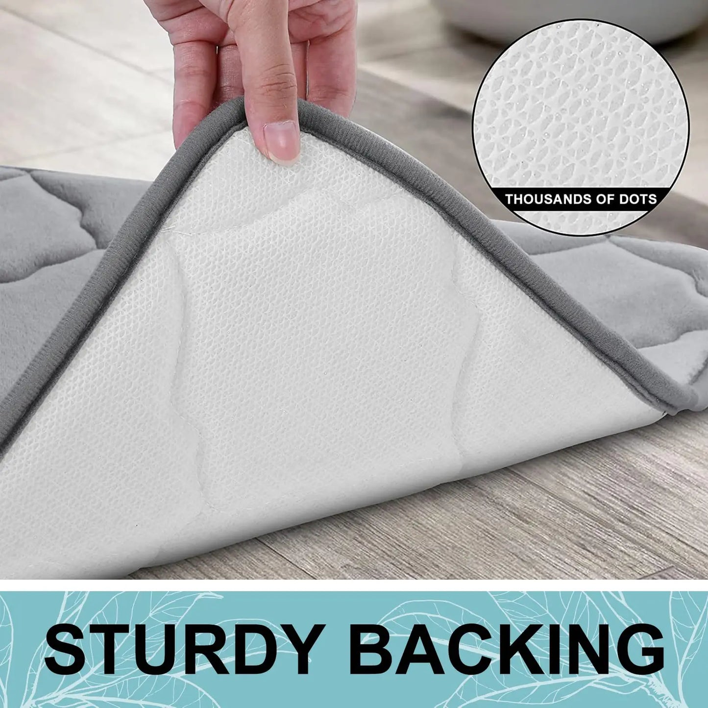Olanly Memory Foam Soft Absorbent Bath Mat