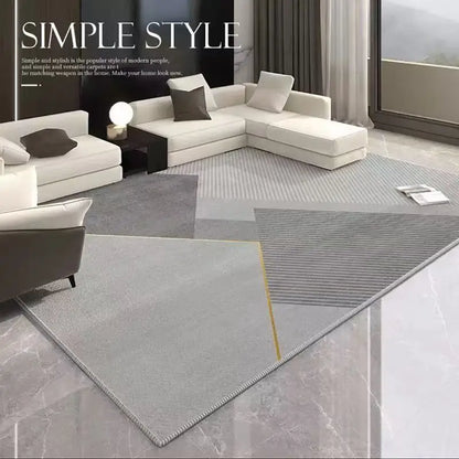 VIKAMA Modern Geometric Carpet Large Area Living Room Bedroom Sofa Floor Mat