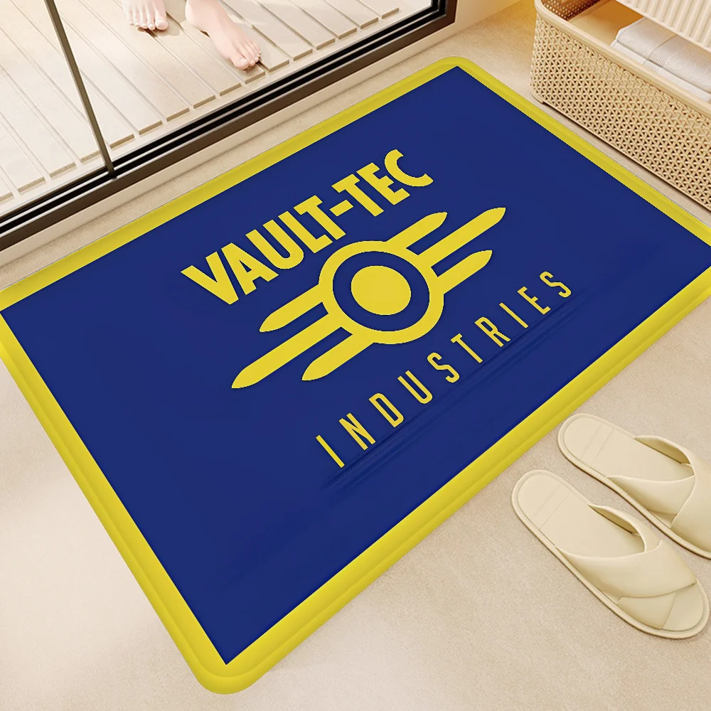 Gaming Logo Non-Slip Entrance Door Mat