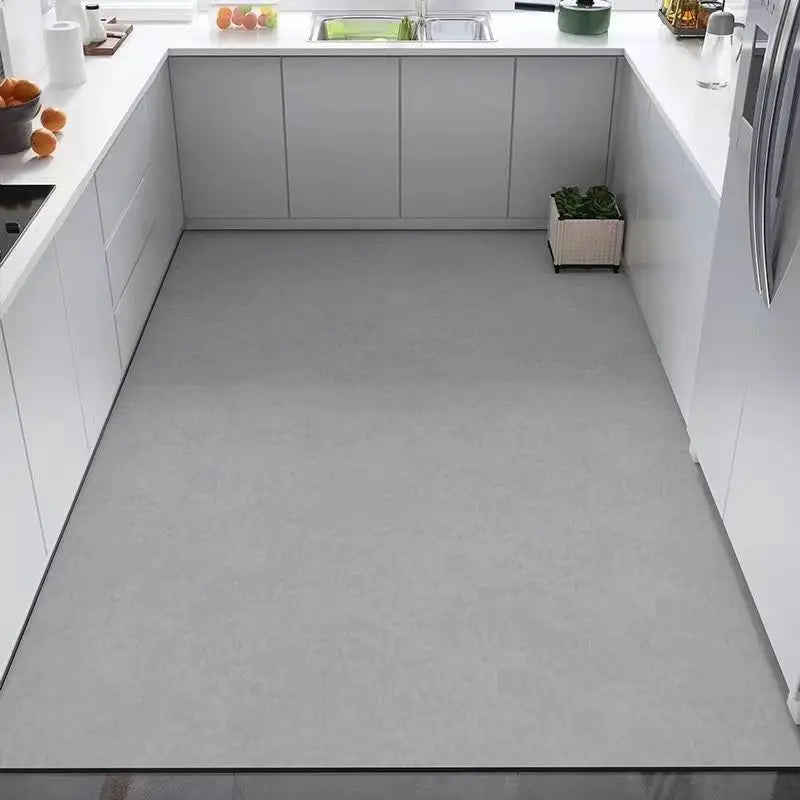 Diatom mud anti-slip absorbent kitchen mat