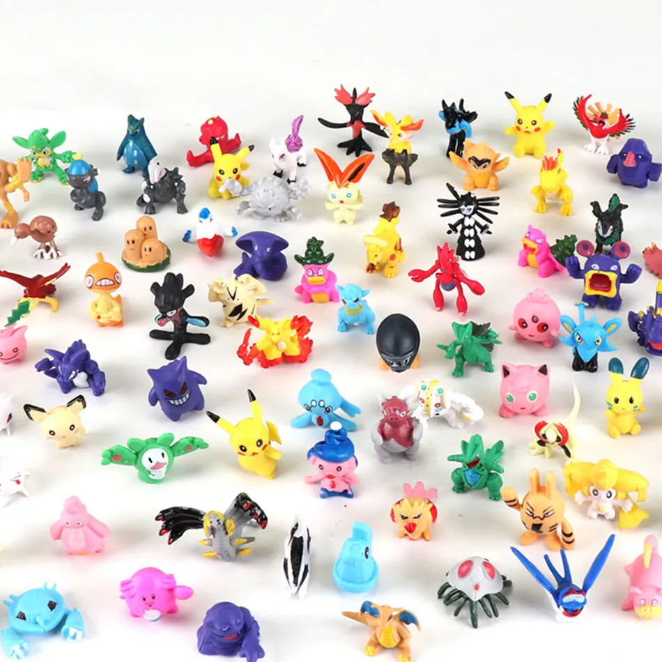 Pokemon Pikachu Anime Action Figure Toy Set 144 Styles