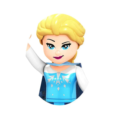 Disney Princess Character Building Blocks Toy Set