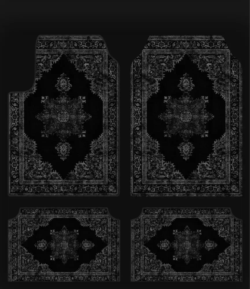 Bohemian American Retro Anti-Slip Washable Area Rug Set