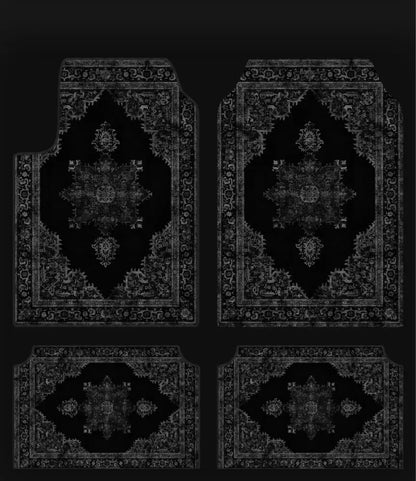 Bohemian American Retro Anti-Slip Washable Area Rug Set