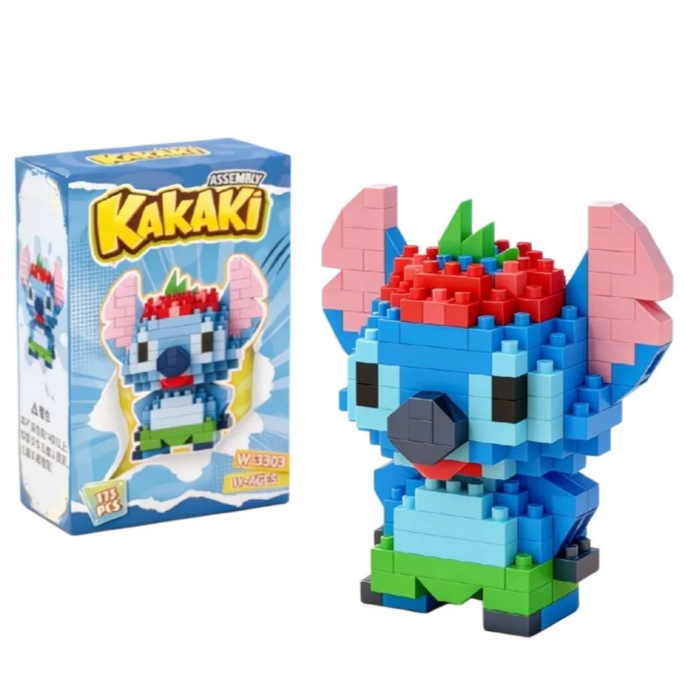 Disney Stitch Mini Building Blocks Kids DIY Toy Set