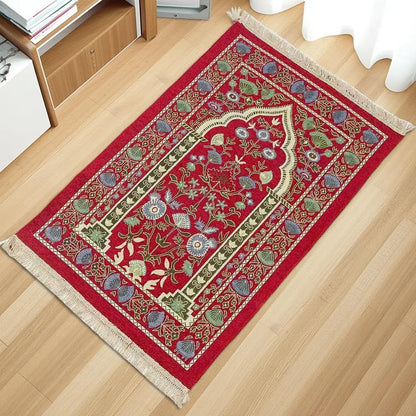 Foldable Persian-style prayer rug 110x70cm