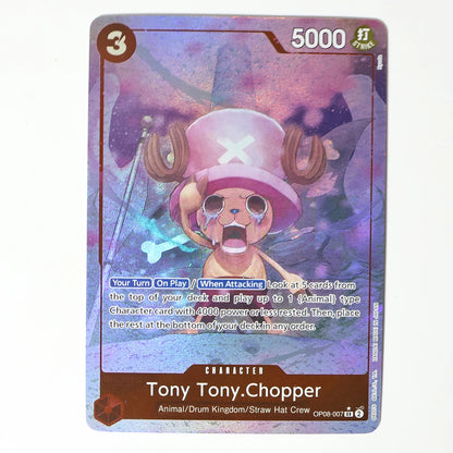 One Piece OPCG Frosted Laser Blue Core Card Set
