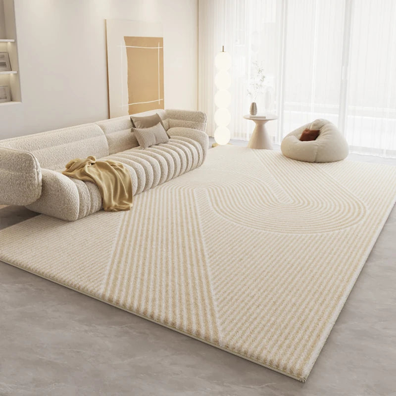 Cream Style Light Luxury Non-Slip Large Area Rug