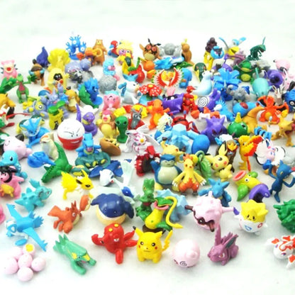 Pokemon Pikachu Anime Action Figure Toy Set 144 Styles