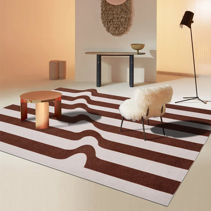 Nordic Vintage Irregular Washable Soft Area Rug