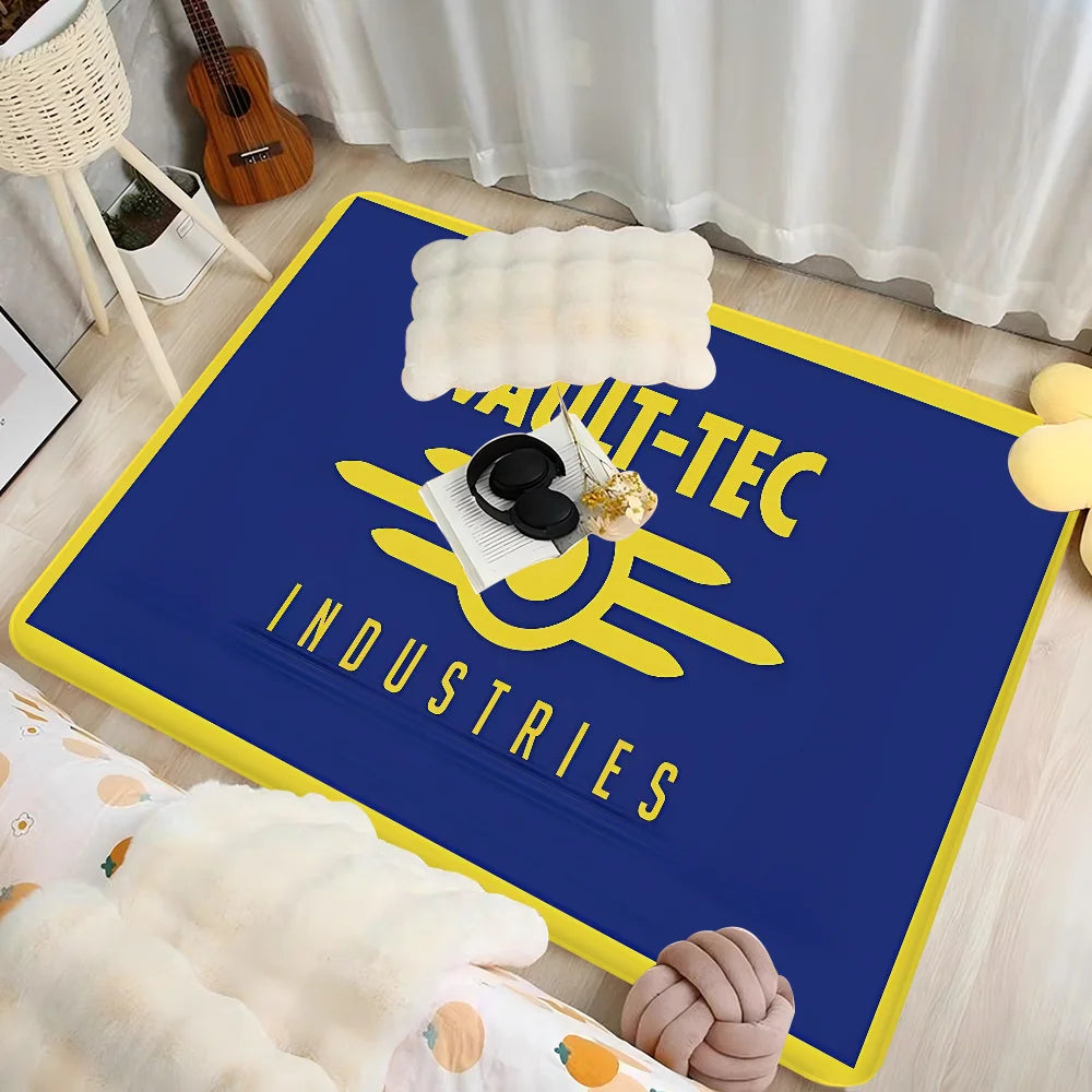 Gaming Logo Non-Slip Entrance Door Mat