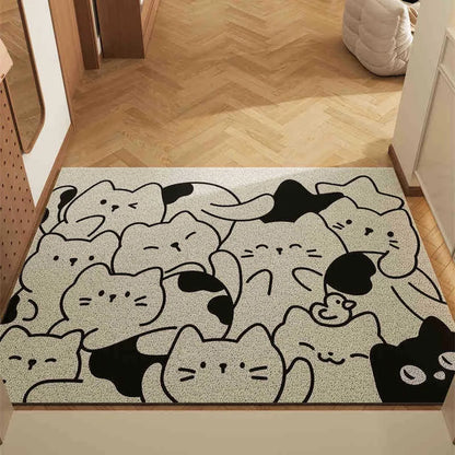 VIKAMA Cute Bear Non-Slip Carpet