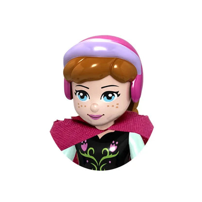Disney Princess Character Building Blocks Toy Set