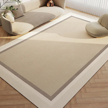Wabi-Sabi Waterproof PVC Leather Anti-Slip Area Rug