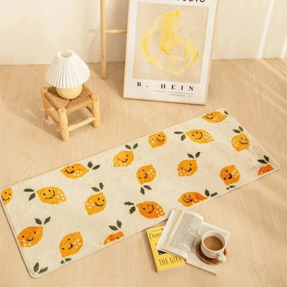 VIKAMA Cartoon Cat Rug Soft Warm Bedroom Hallway Bedside Carpet Home Decor