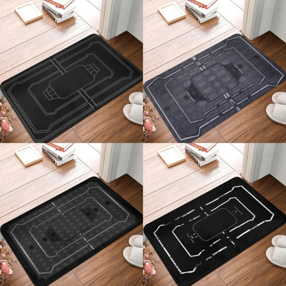 VIKAMA Simple Welcome Non-Slip Entrance Doormat