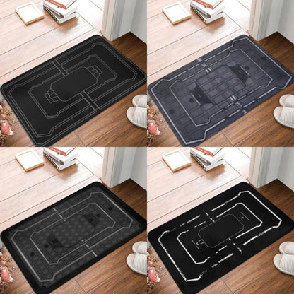 VIKAMA Simple Welcome Non-Slip Entrance Doormat