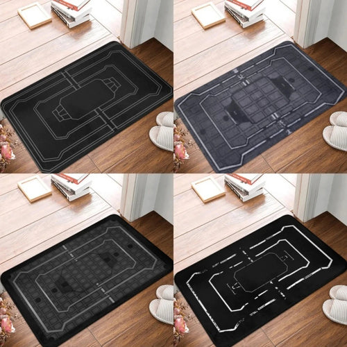 VIKAMA Simple Welcome Non-Slip Entrance Doormat