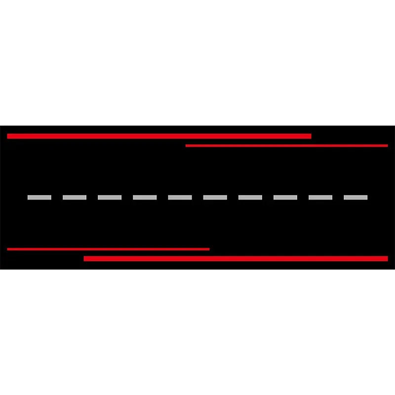 VIKAMA Motorcycle Display Mat Anti-Slip Racing Garage Runner Rug Parking Area Floor Mat