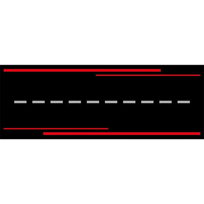 VIKAMA Motorcycle Display Mat Anti-Slip Racing Garage Runner Rug Parking Area Floor Mat