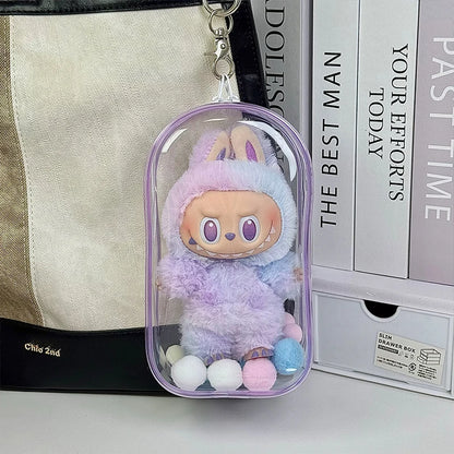 Labubu Clear PVC Carry Bag