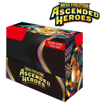 360PCS Pokemon English Booster Card Collection – Mega Evolution, Scarlet & Violet 151 Black Bolt