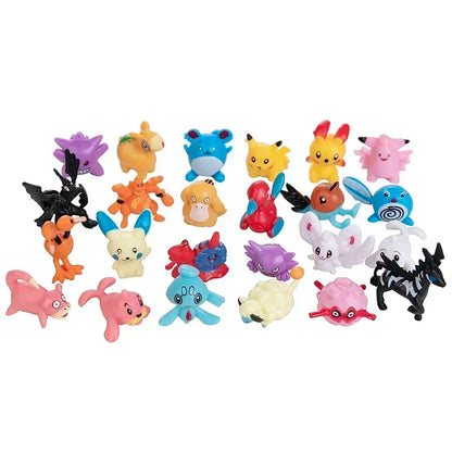 Pokemon Pikachu Mini Figure Model Set 24 144 Pieces
