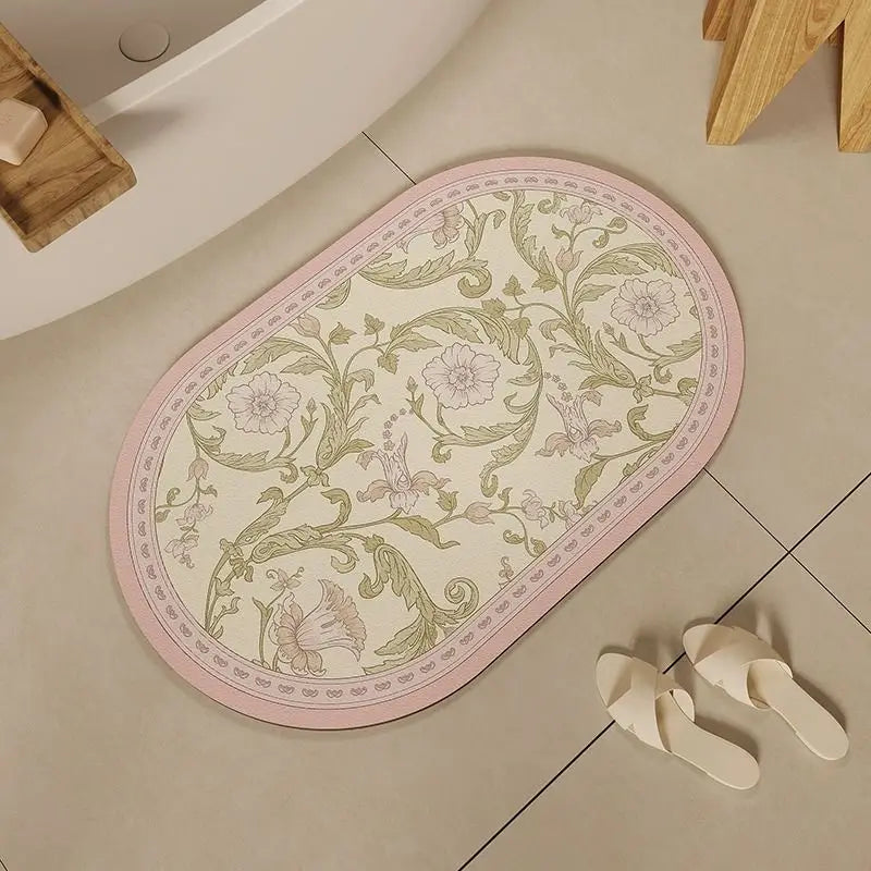 Diatom Mud Bathroom Absorbent Non-Slip Mat