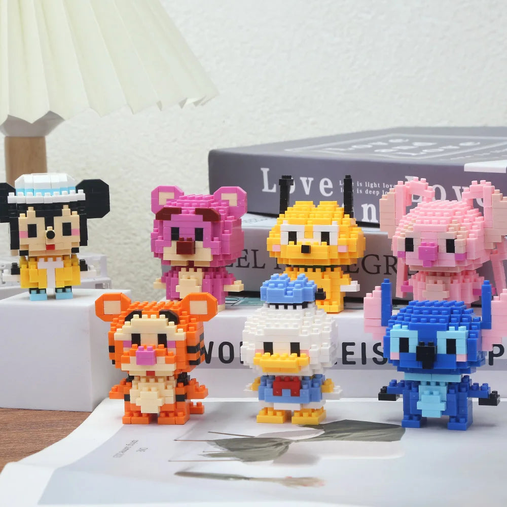 Disney Stitch Mini Building Blocks Kids DIY Toy Set