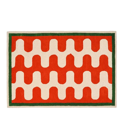 Nordic Vintage Irregular Washable Soft Area Rug
