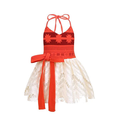 Disney Moana Ocean Adventure Costume Dress For Girls
