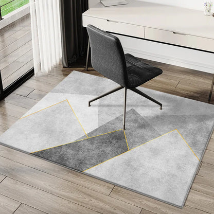 VIKAMA Modern Minimalist Anti-Slip Office Chair Mat
