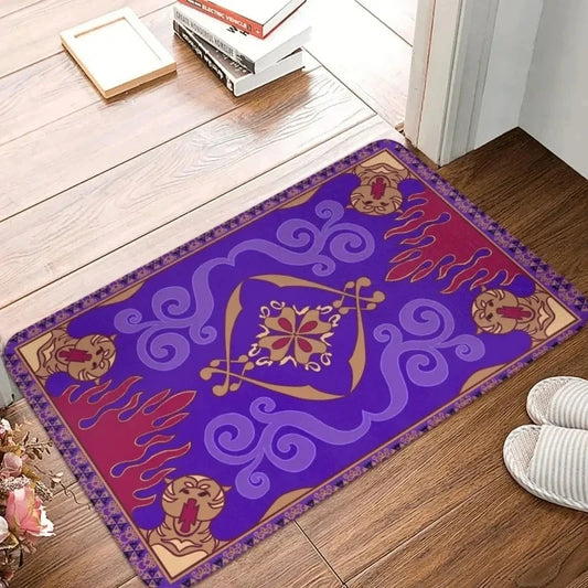 Aladdin Pattern Non-Slip Area Rug