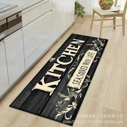 Long quick-dry non-slip kitchen mat