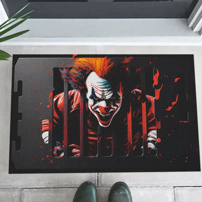 VIKAMA Halloween Clown Non-Slip Kitchen Carpet