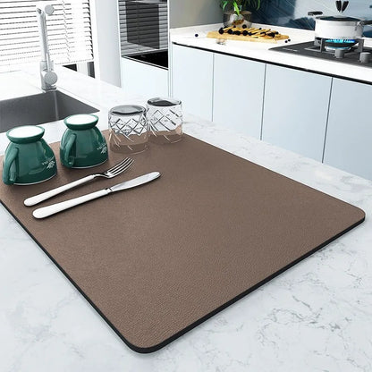 Minimalist Diatomaceous Earth Drying Mat