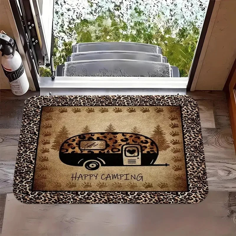 VIKAMA Camping Van Non-Slip Welcome Doormat